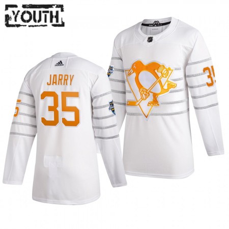 Pittsburgh Penguins TRISTAN JARRY 35 Wit Adidas 2020 NHL All-Star Authentic Shirt - Kinderen